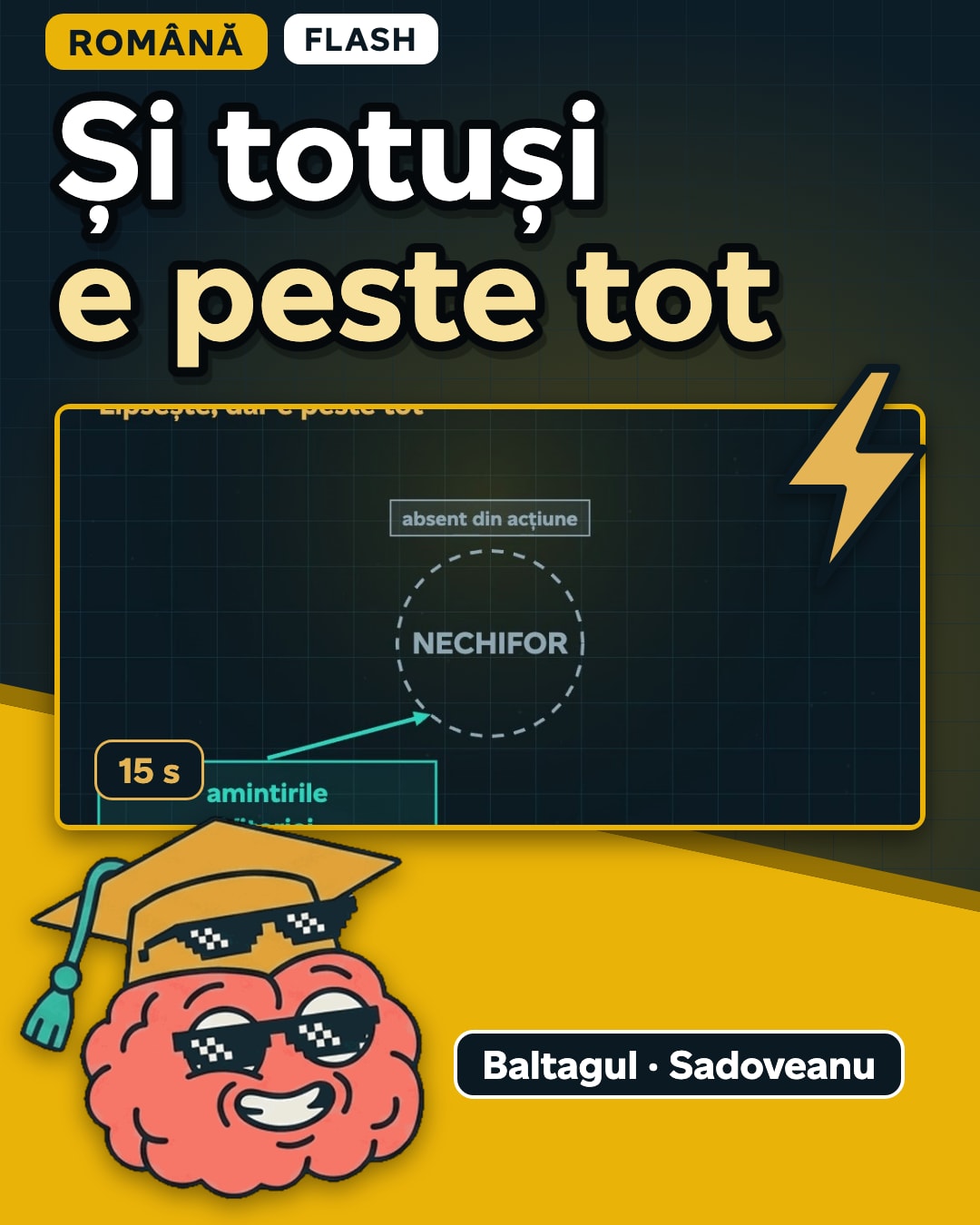 Miniatura clipului: Nechifor Lipan lipsește din acțiunea Baltagului și totuși e peste tot.