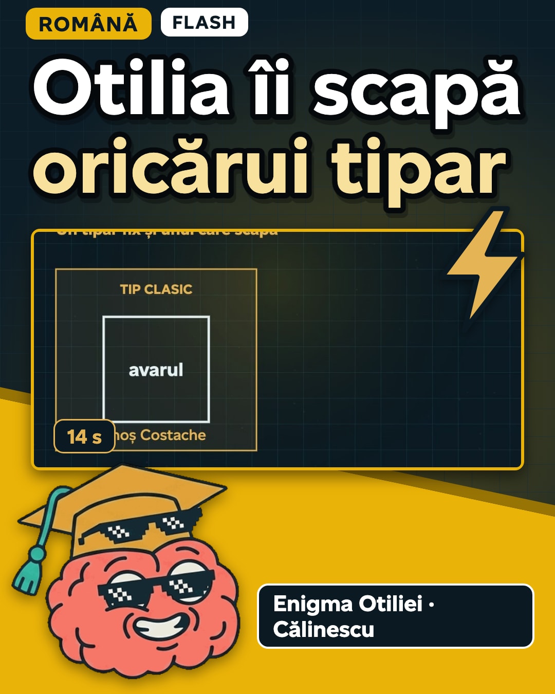 Miniatura clipului: Moș Costache intră într-un tipar. Otilia îi scapă oricărui tipar.