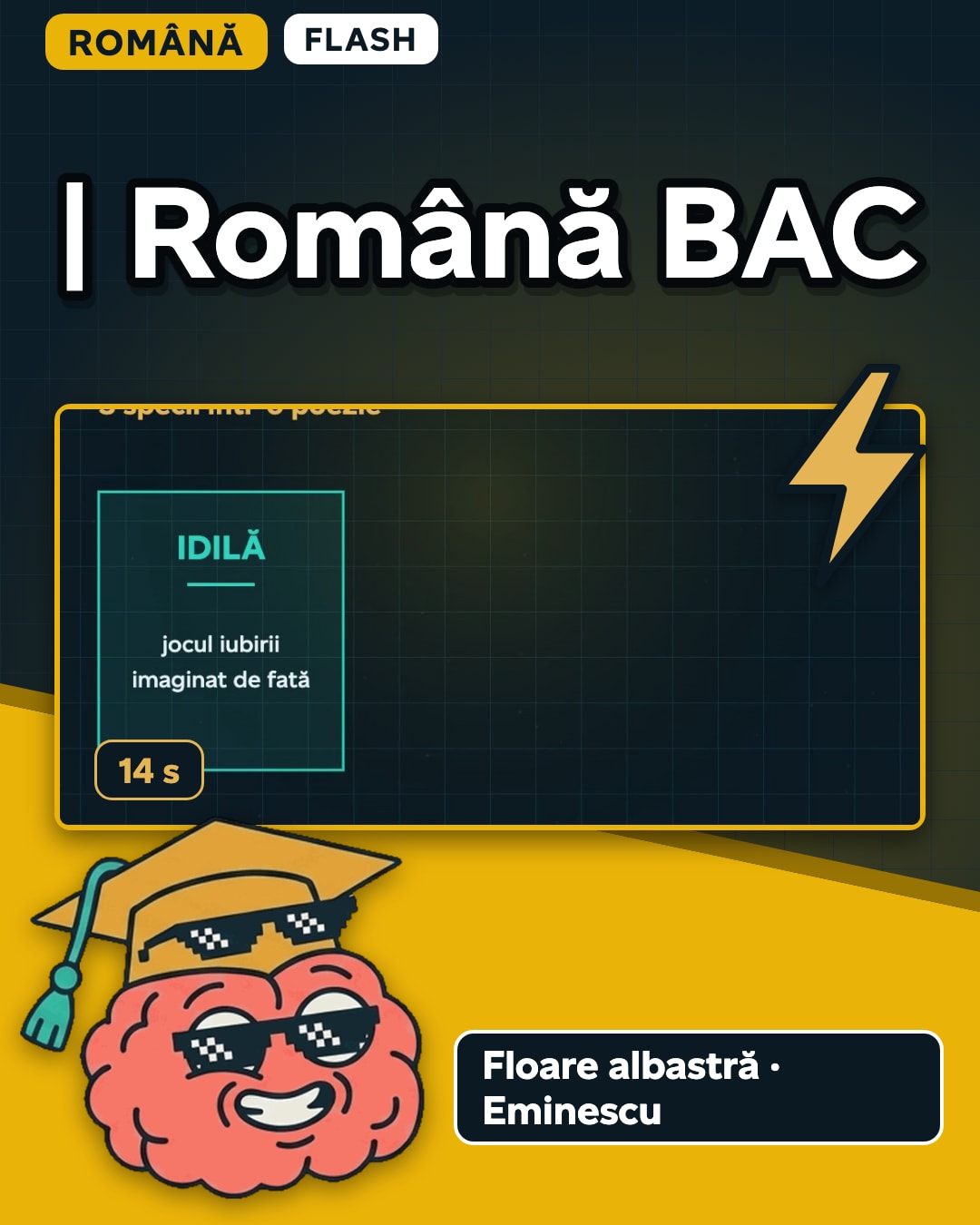 Miniatura clipului: Floare albastră e idilă, meditație și elegie, toate în aceeași poezie.